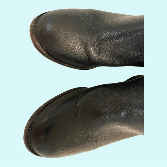 Coach Black Leather Over the Knee Boot size 6B - Picture 4 of 5